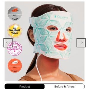 Omnilux Contour Face LED light mask